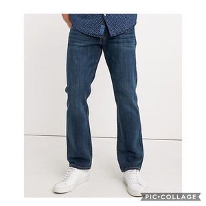 Lucky Brand 221 Original Straight Light Distress